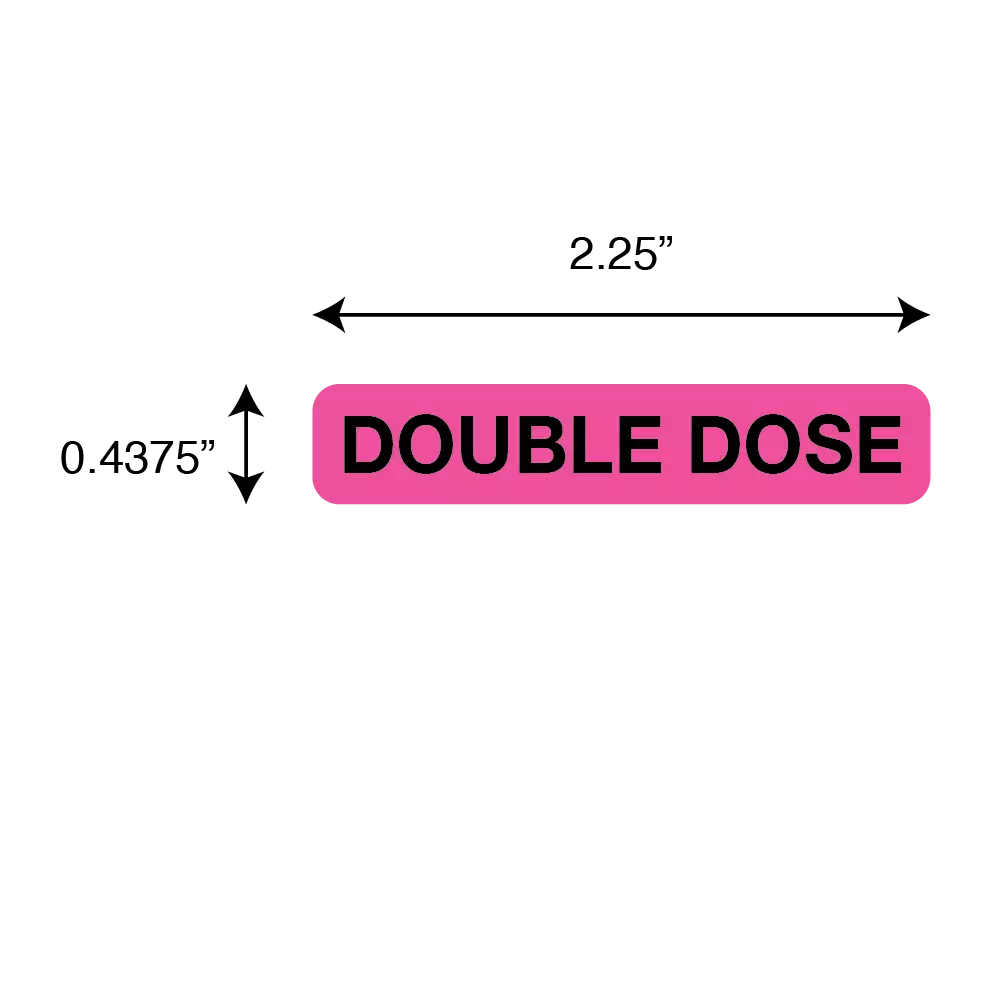 Label, Double Dose