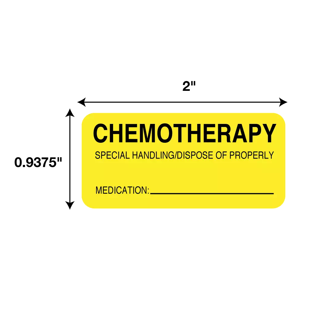 Label, Chemotherapy Special Handling
