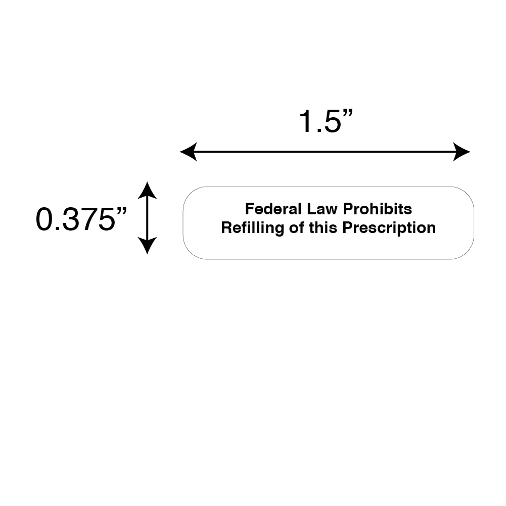 Auxiliary Label, Federal Law Prohibits