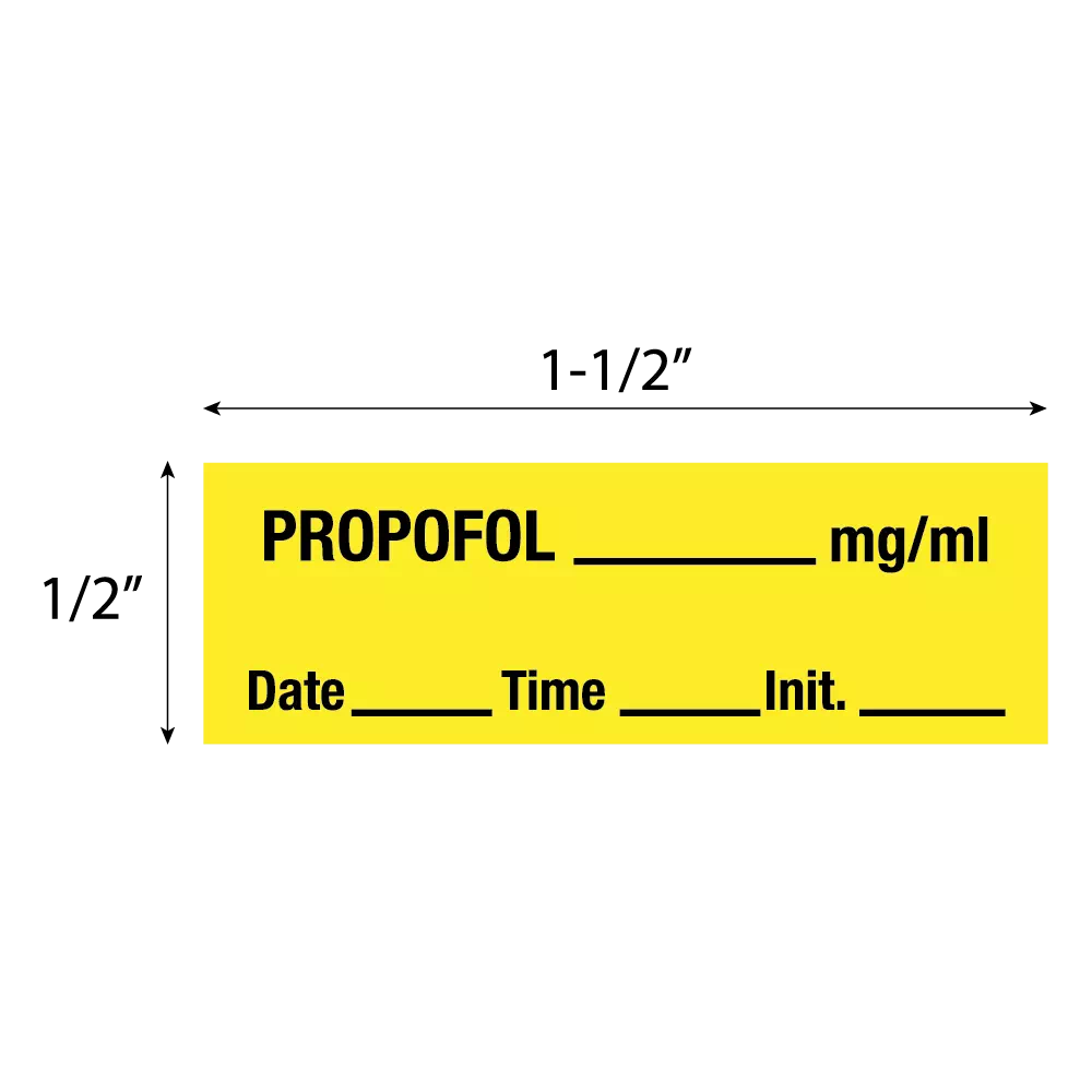 Tape, Propofol