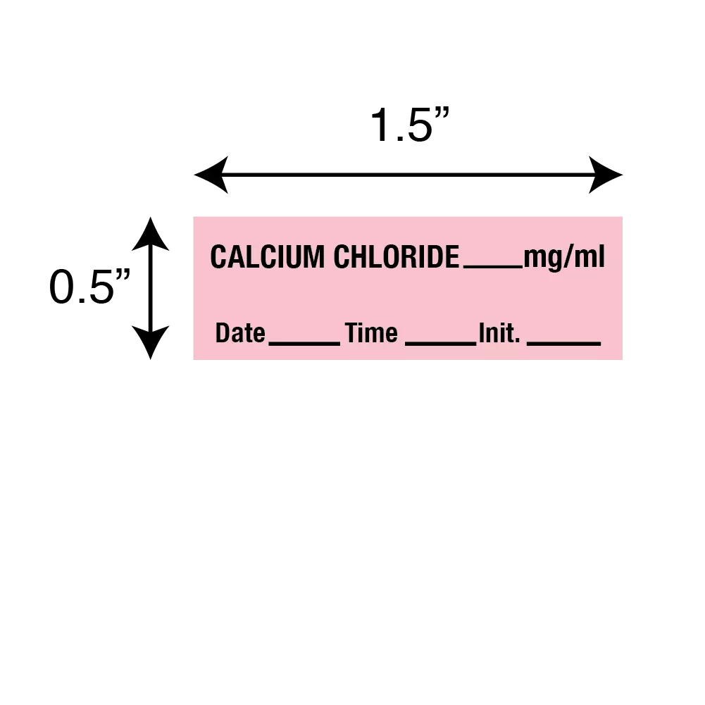 Tape, Calcium Chloride