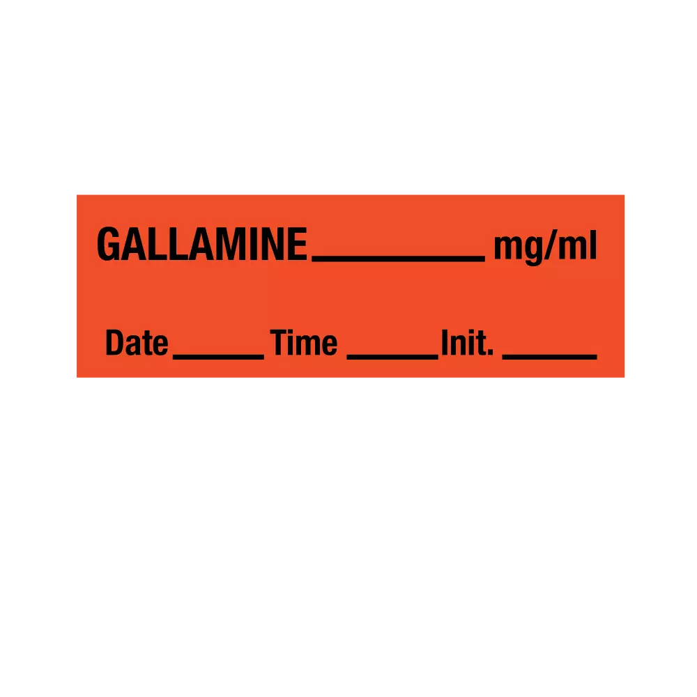 Tape, Gallamine