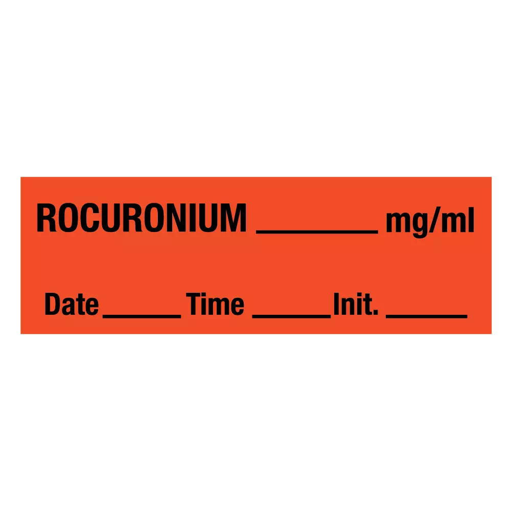 Tape, Rocuronium