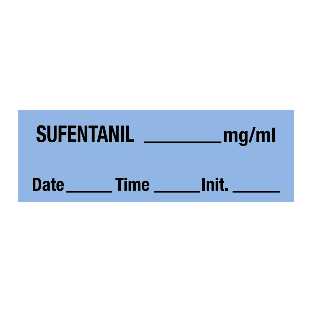 Tape, Sufentanil