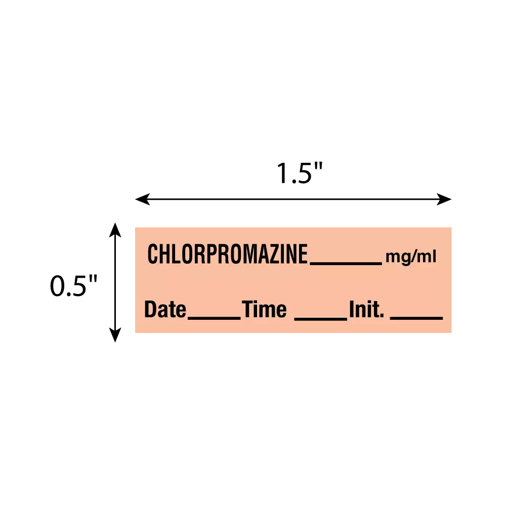 Tape, Chlorpromazine