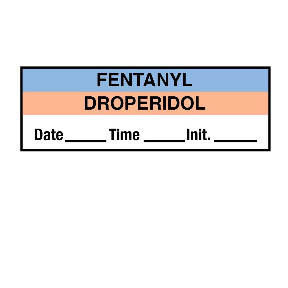 Tape, Fentanyl-Droperidol