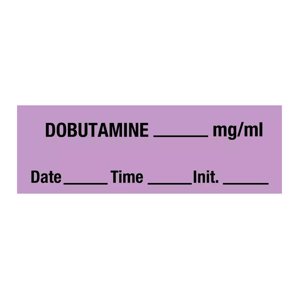 Tape, Dobutamine