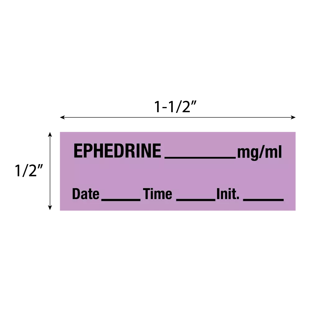 Tape, Ephedrine