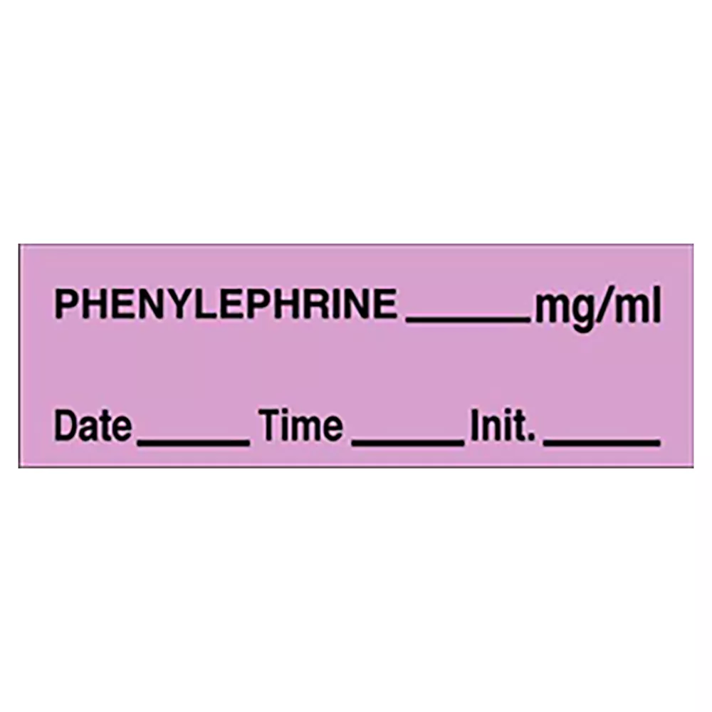 Tape, Phenylephrine