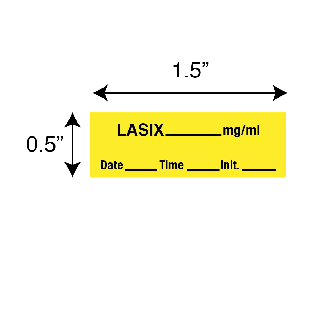 Tape, Lasix