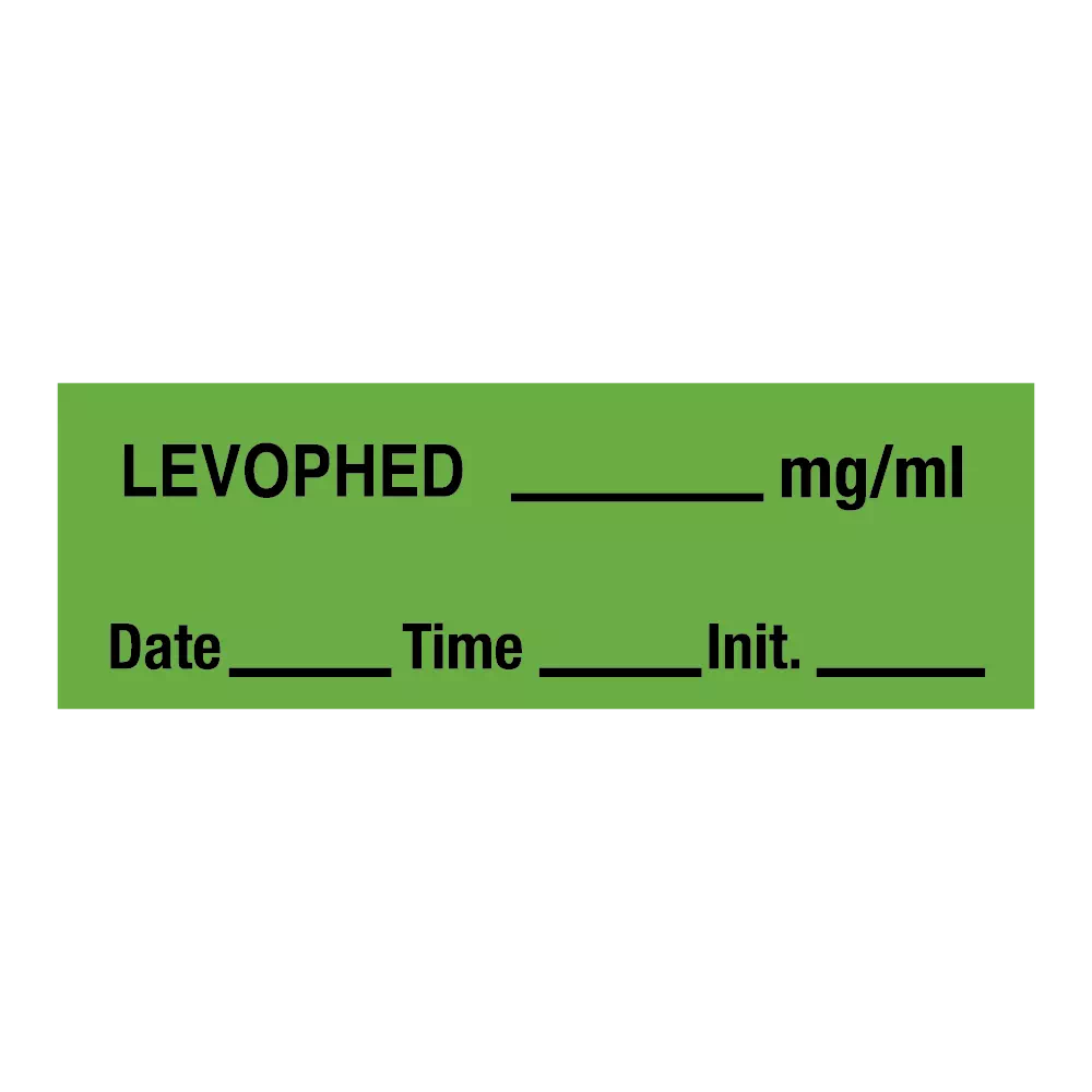 Tape, Levophed