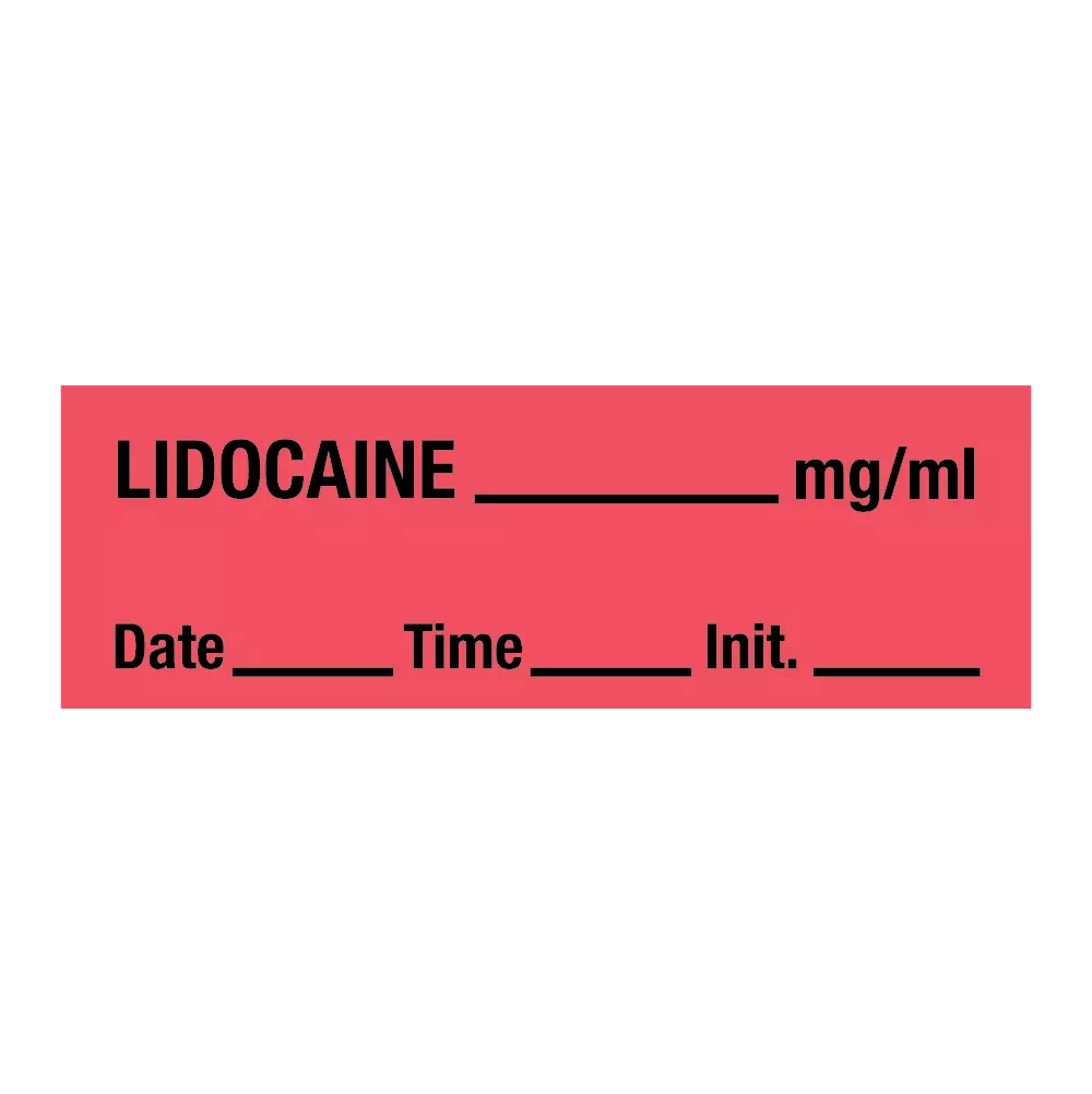 Tape, Lidocaine