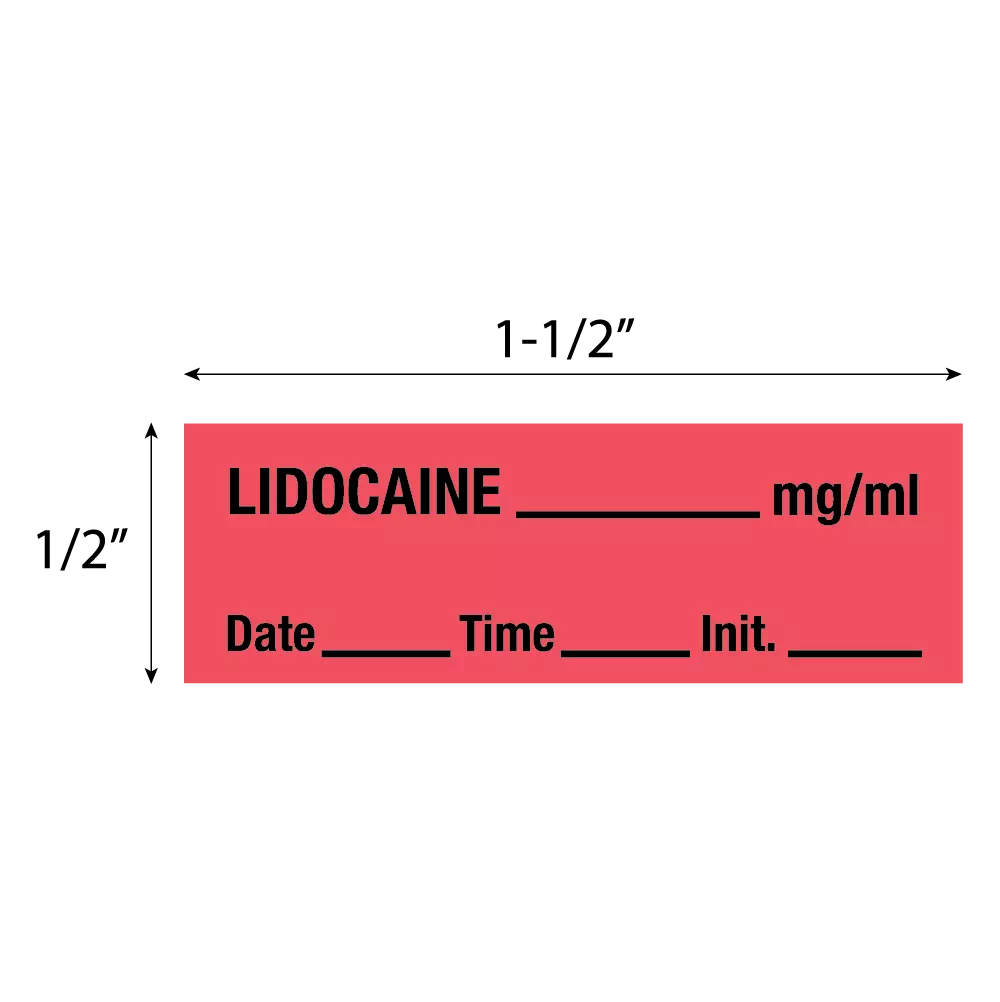 Tape, Lidocaine