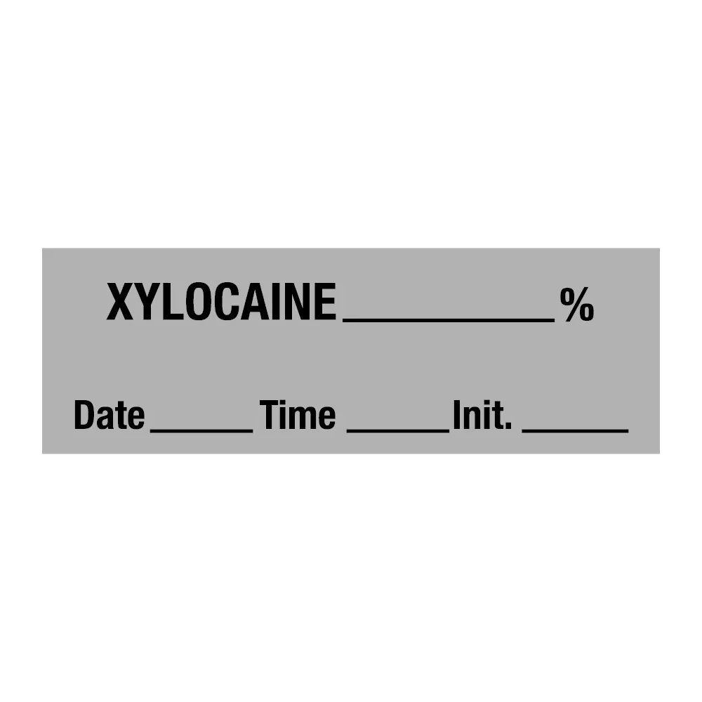 Tape, Xylocaine