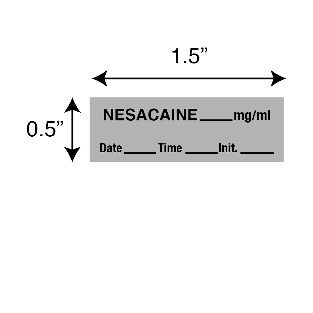 Tape, Nesacaine