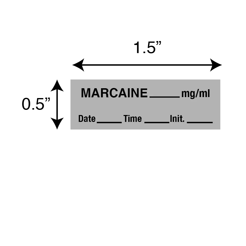 Tape, Marcaine