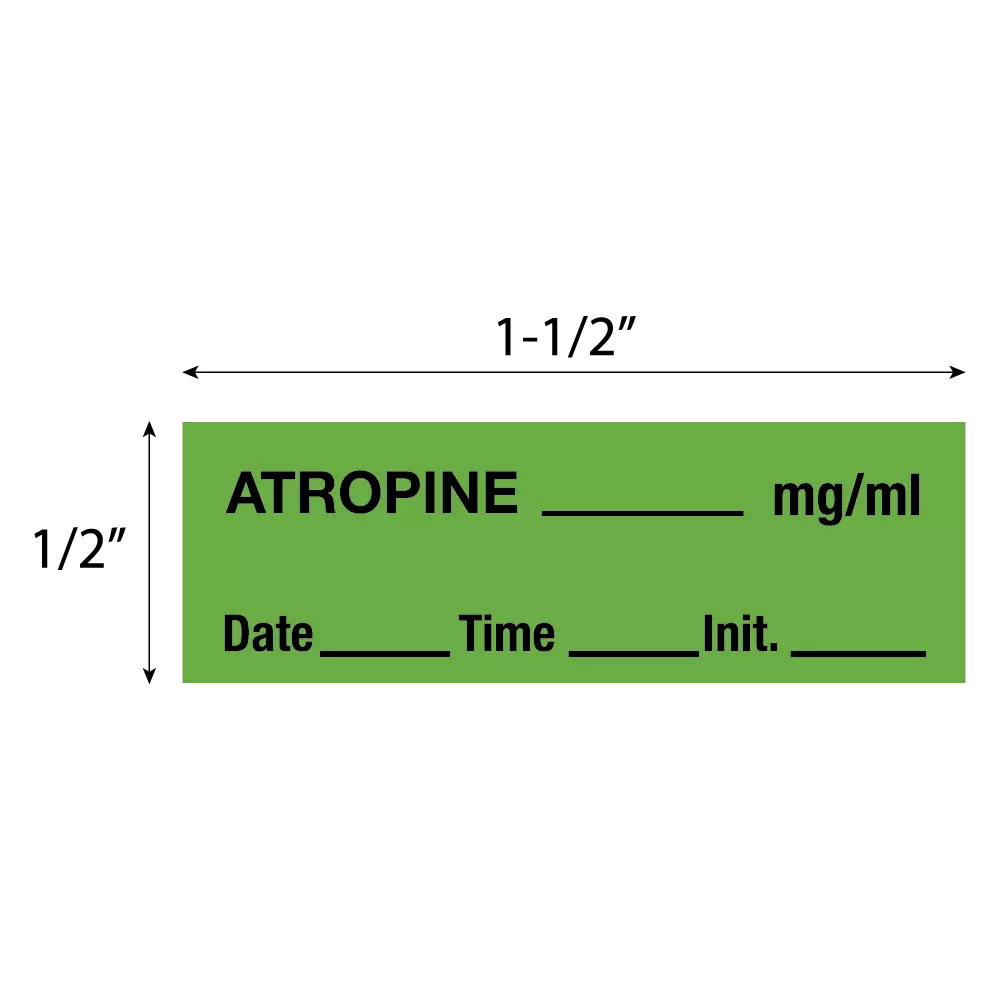 Tape, Atropine