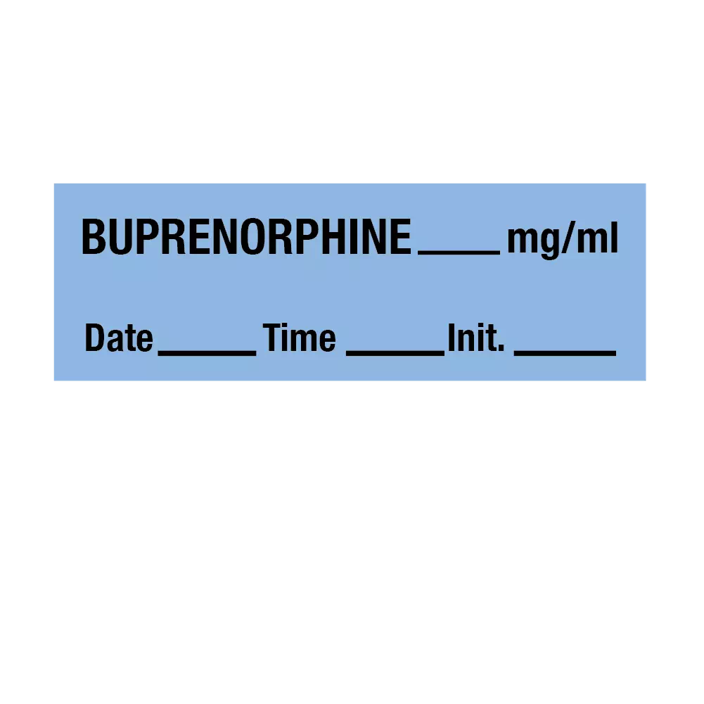 Tape, Buprenorphine