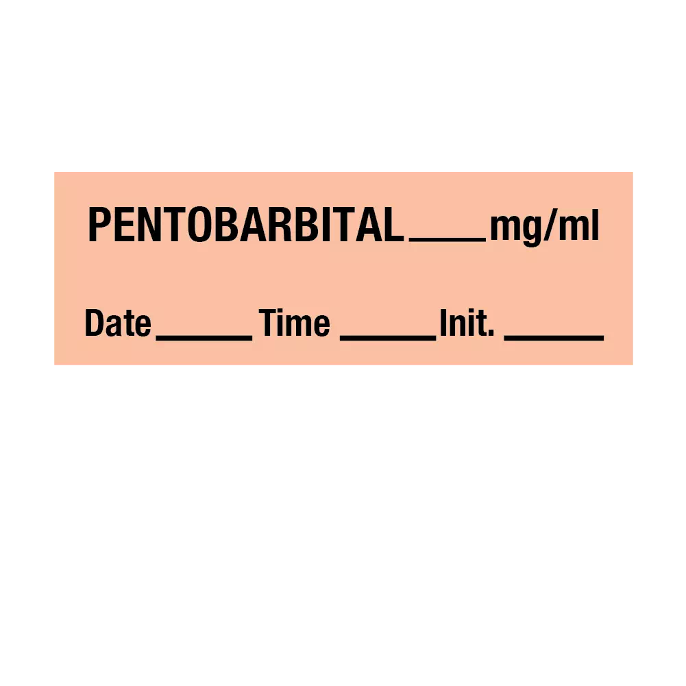 Tape, Pentobarbital
