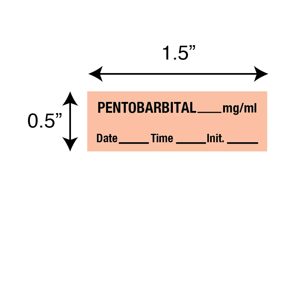 Tape, Pentobarbital