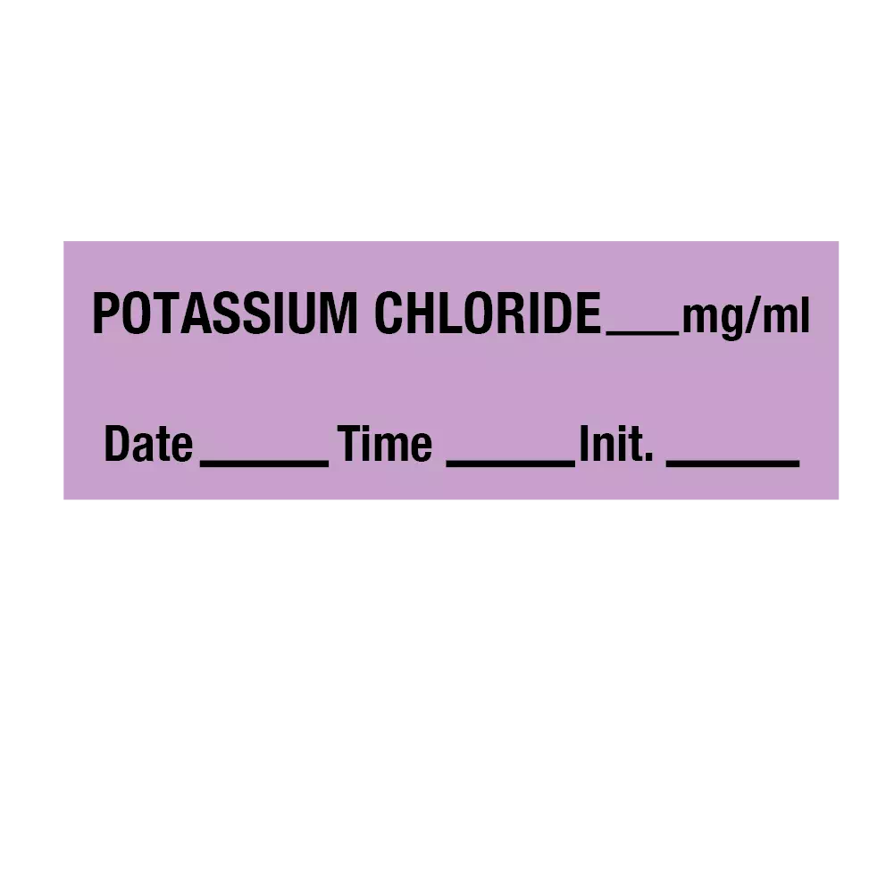 Tape, Potassium Chloride