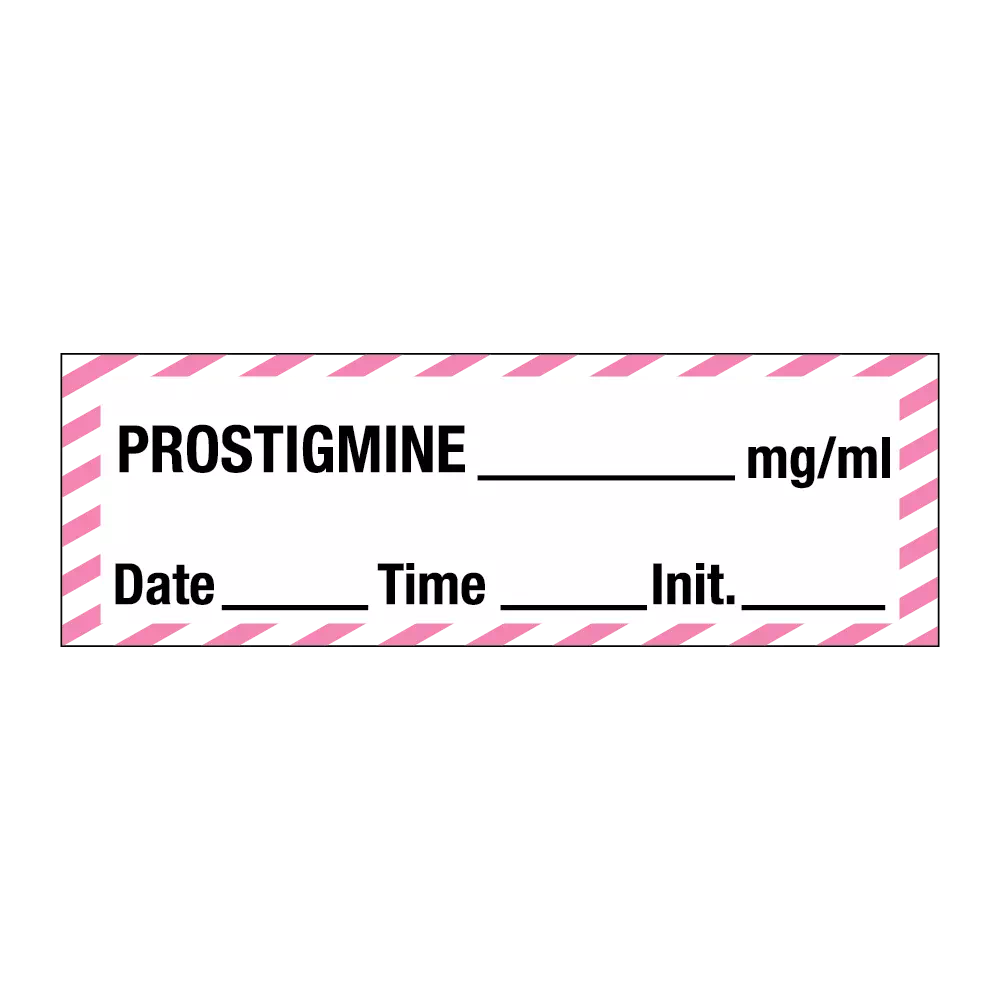 Tape, Prostigmine