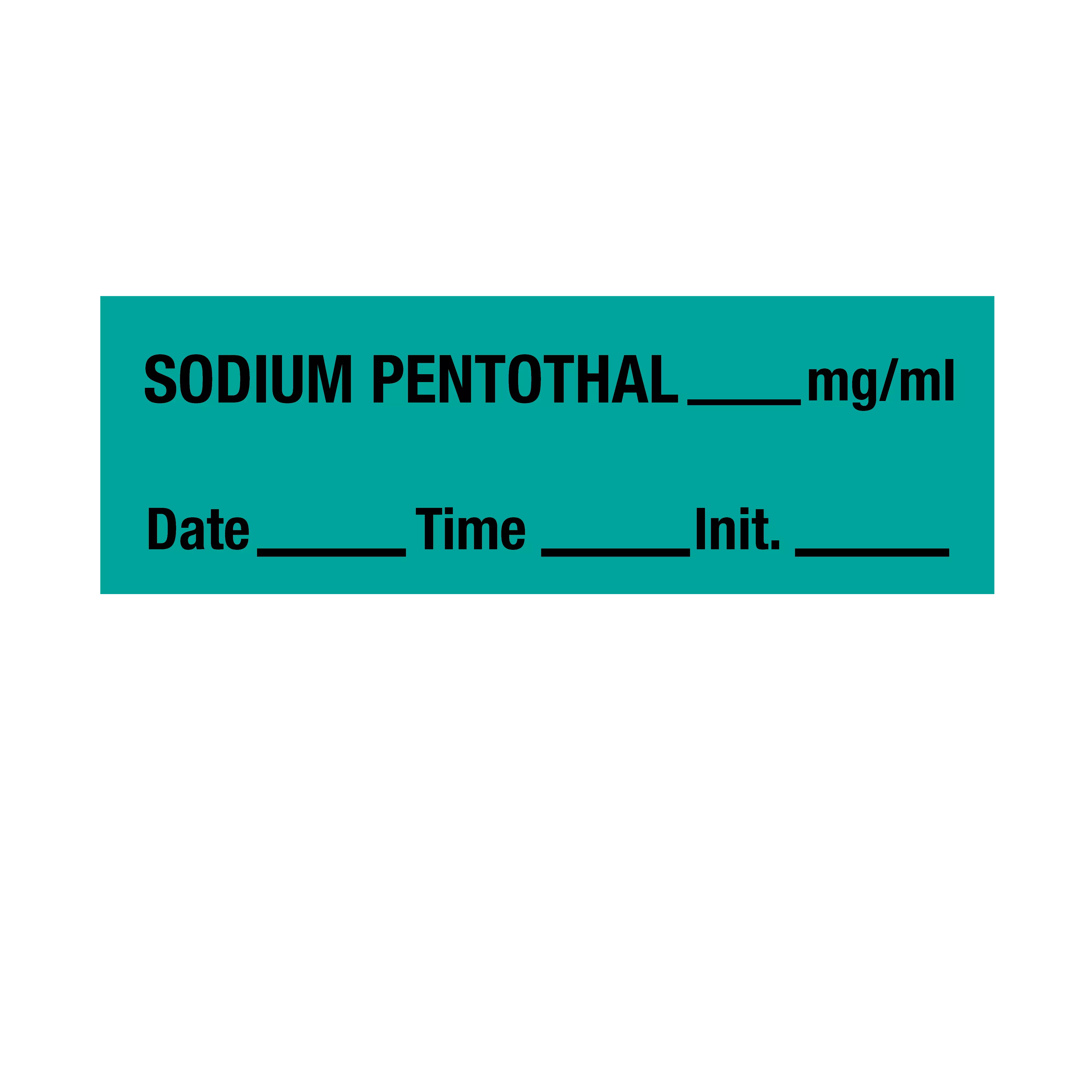 Tape, Sodium Pentothal