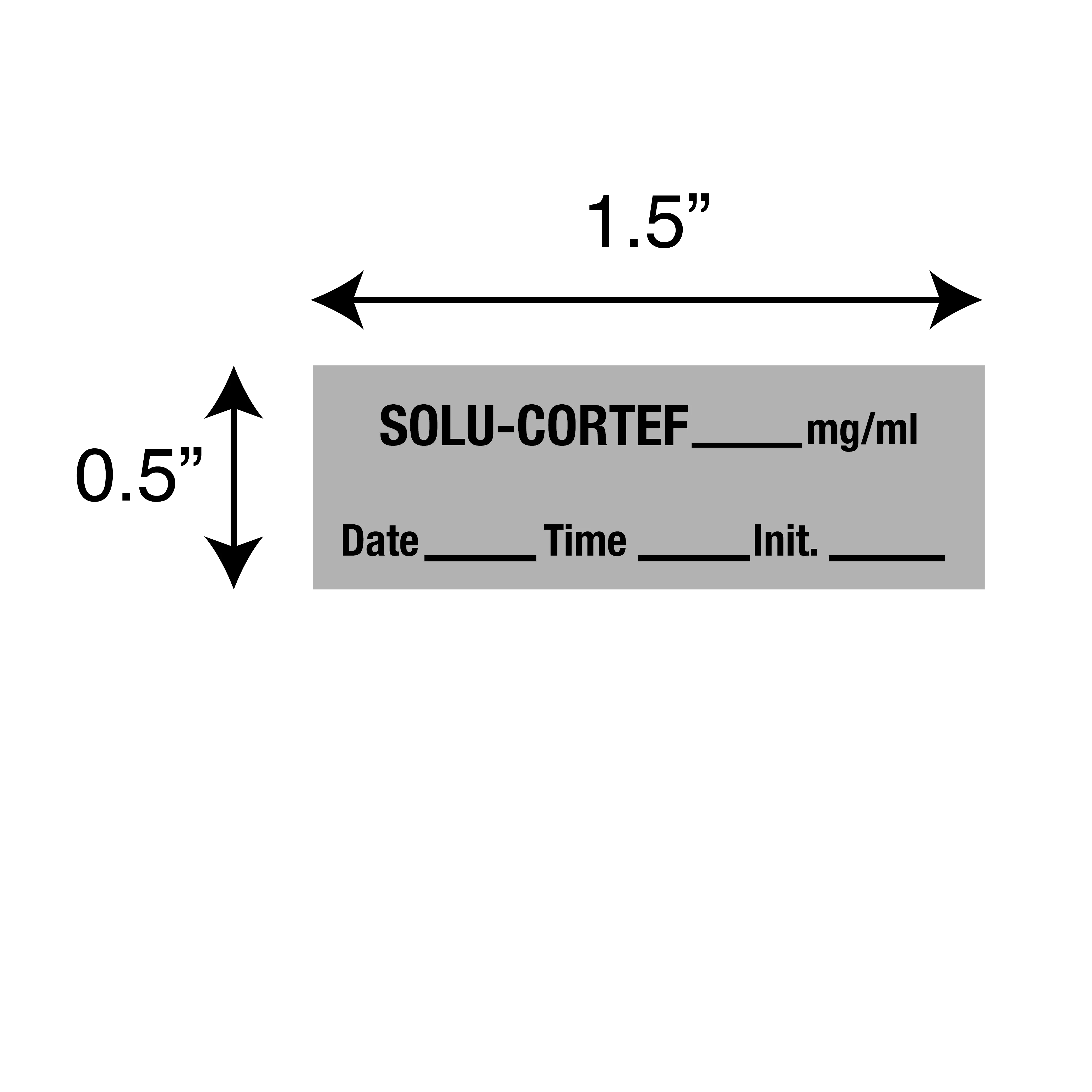 Tape, Solu-Cortef