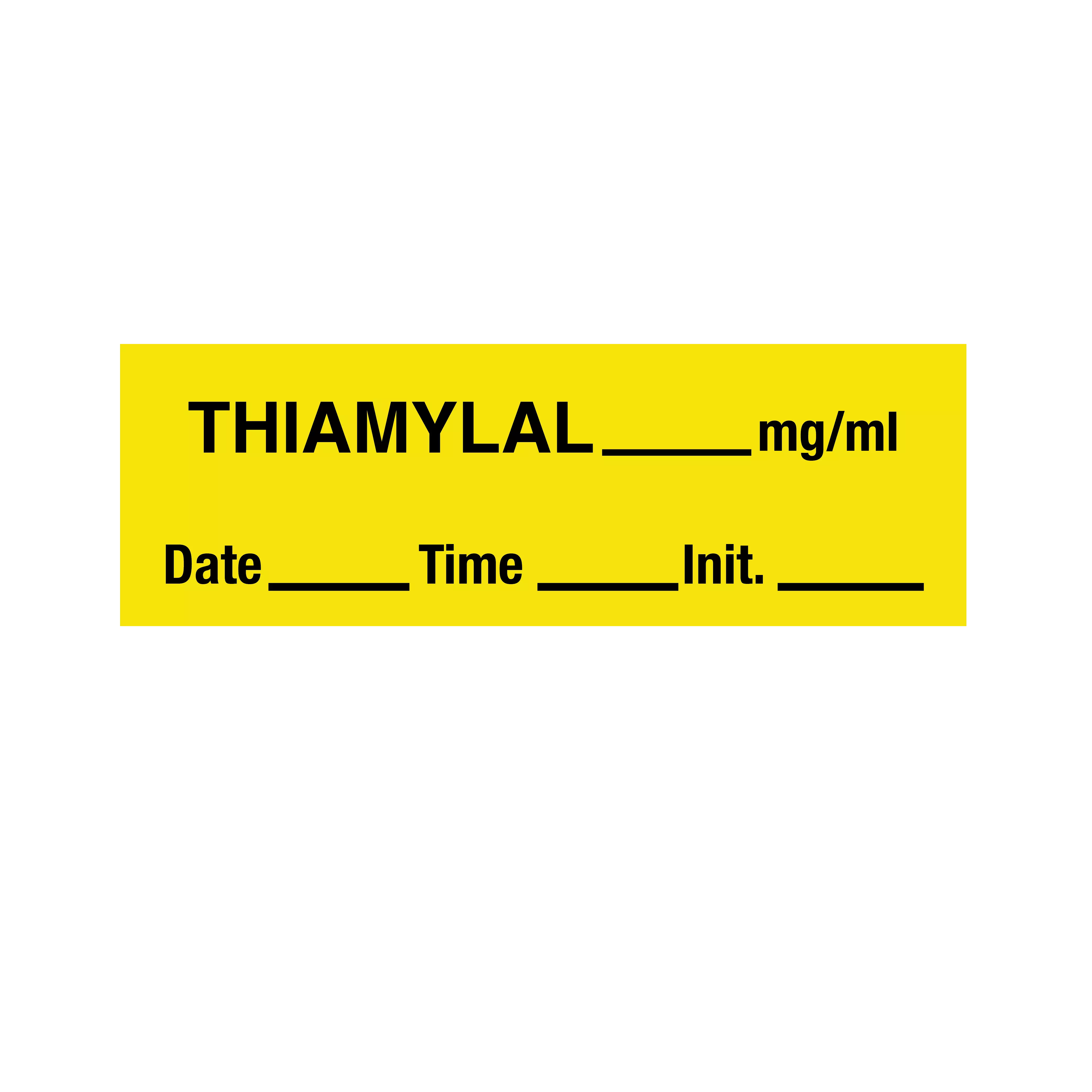 Tape, Thiamylal