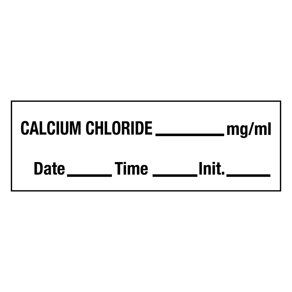 Tape, Calcium Chloride
