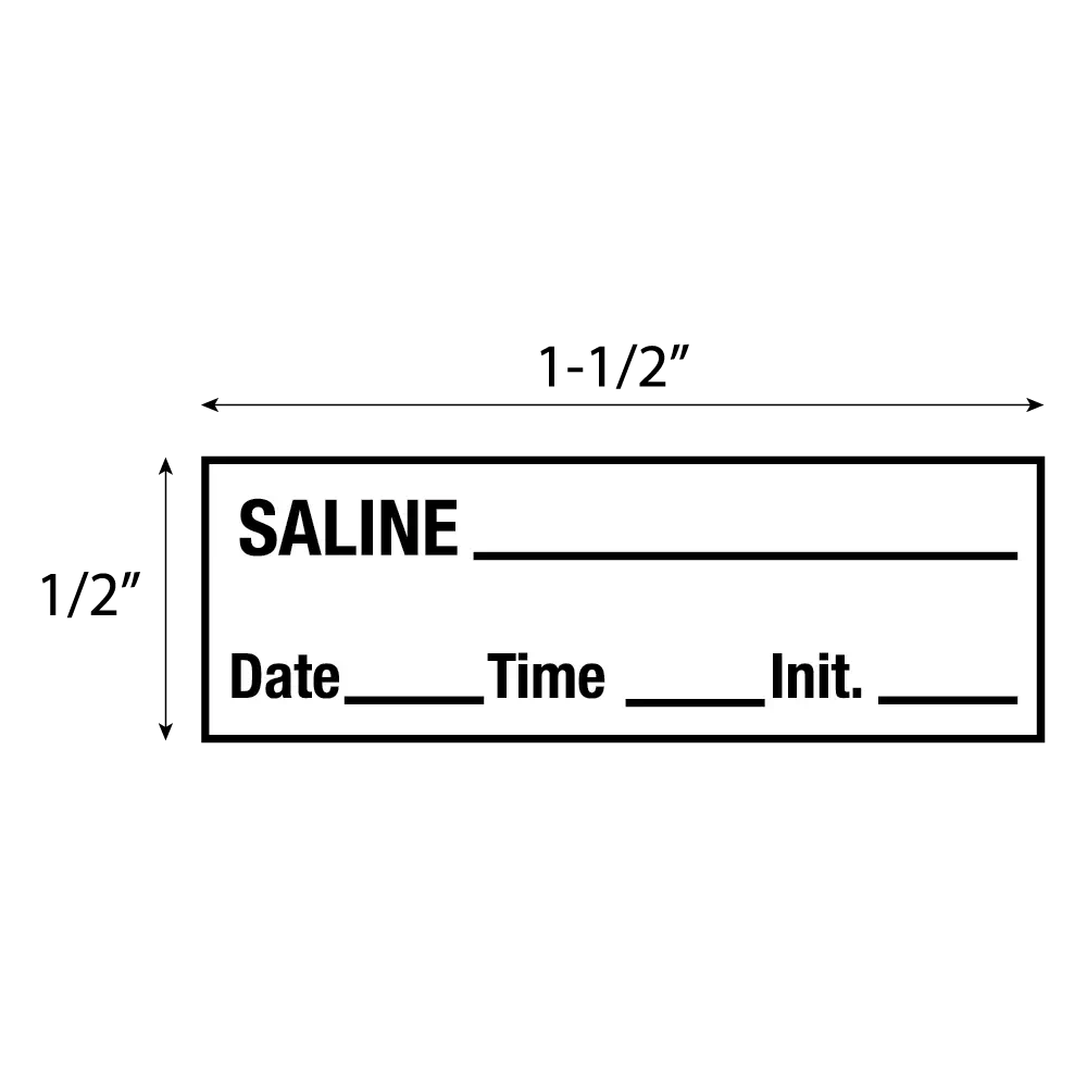 Tape, Normal Saline