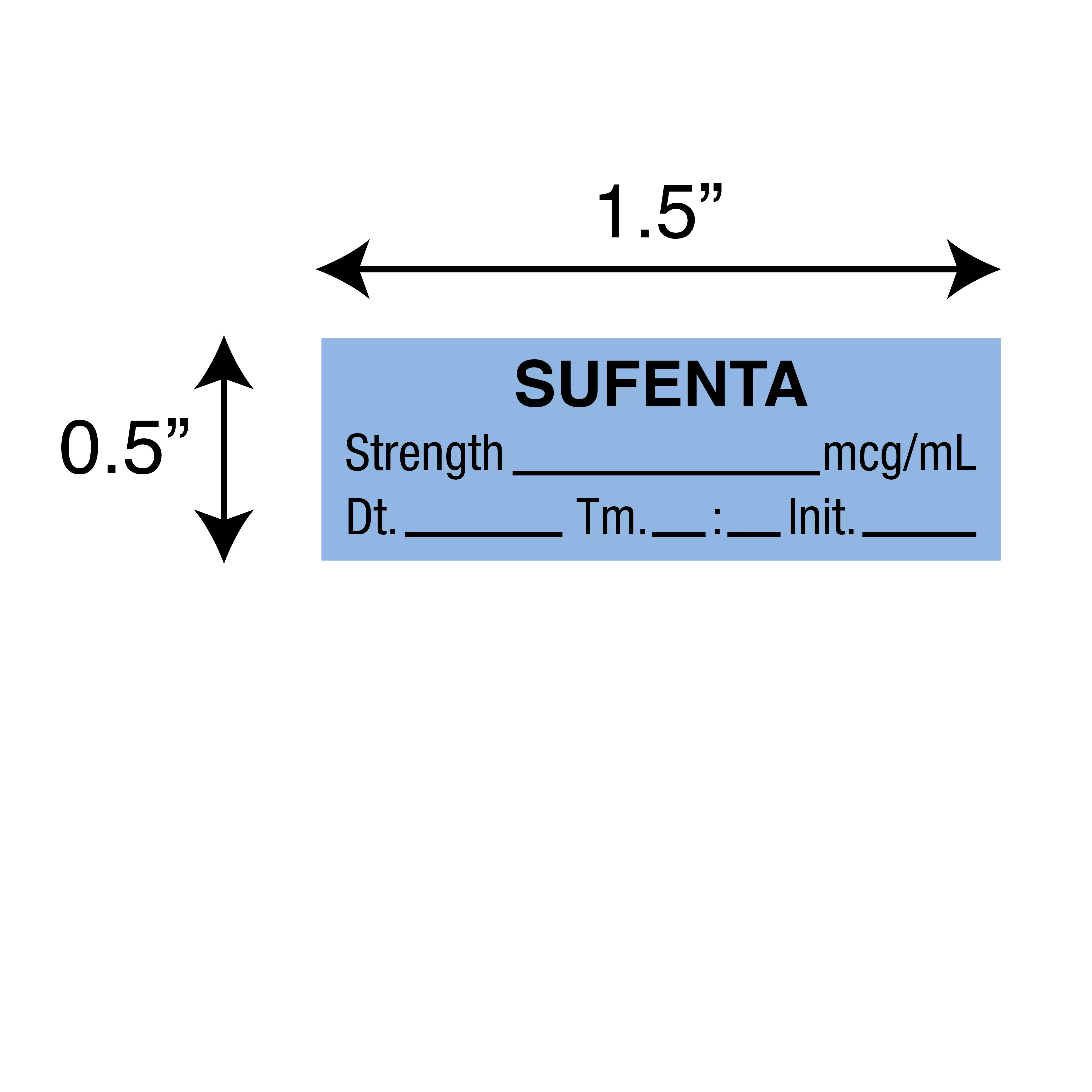 Tape, Sufenta