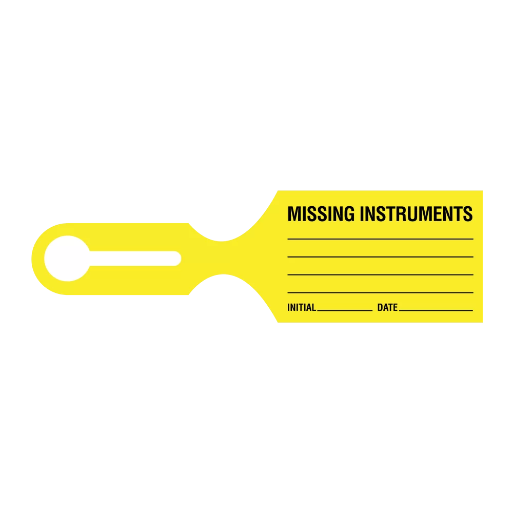 Tag, Sterile Processing - Missing Instruments