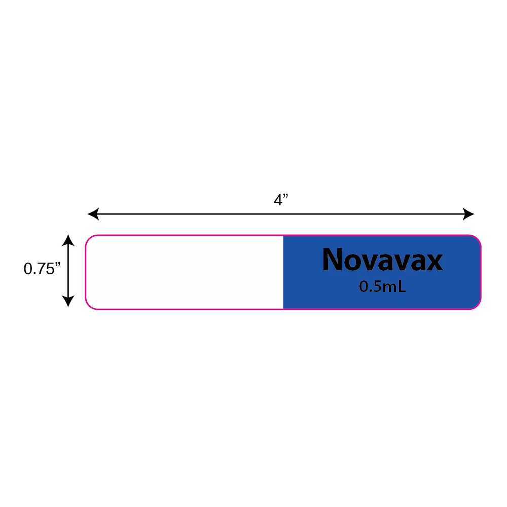 Syringe Flag Novavax 0.5mL