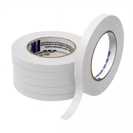 1/2" wide X 60yd White Labeling Tape