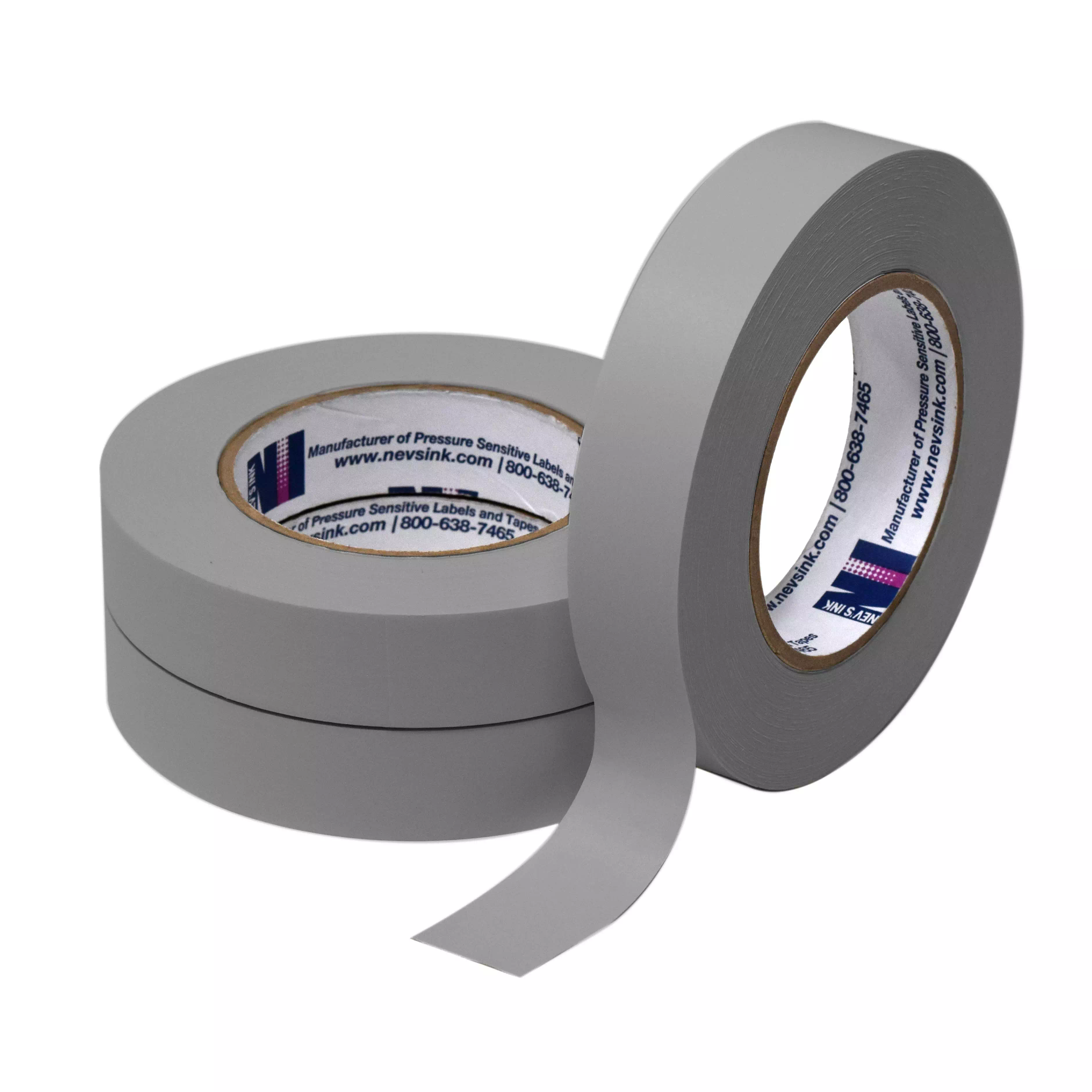 1" wide x 60yd Gray Labeling Tape
