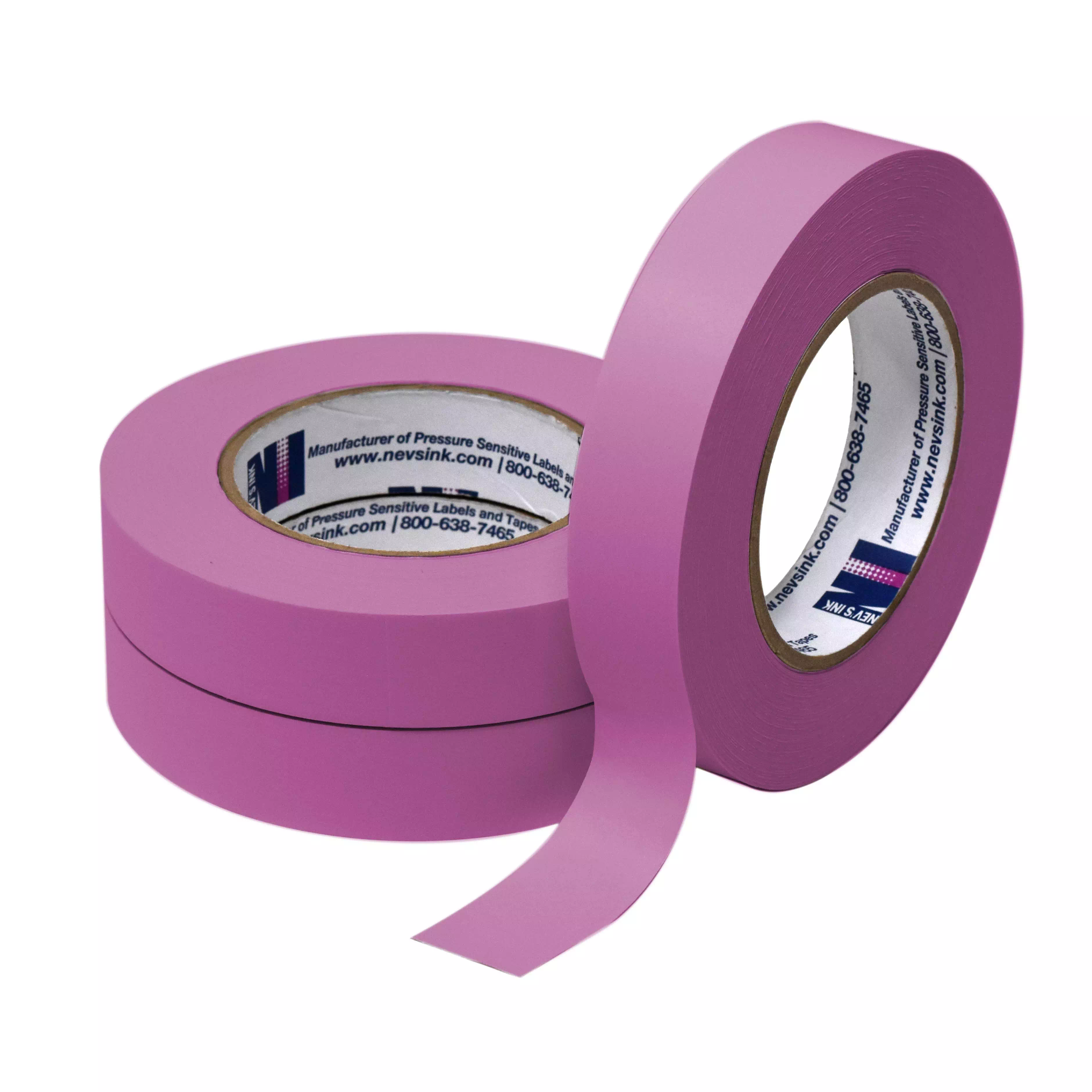 1" wide x 60yd Magenta Labeling Tape