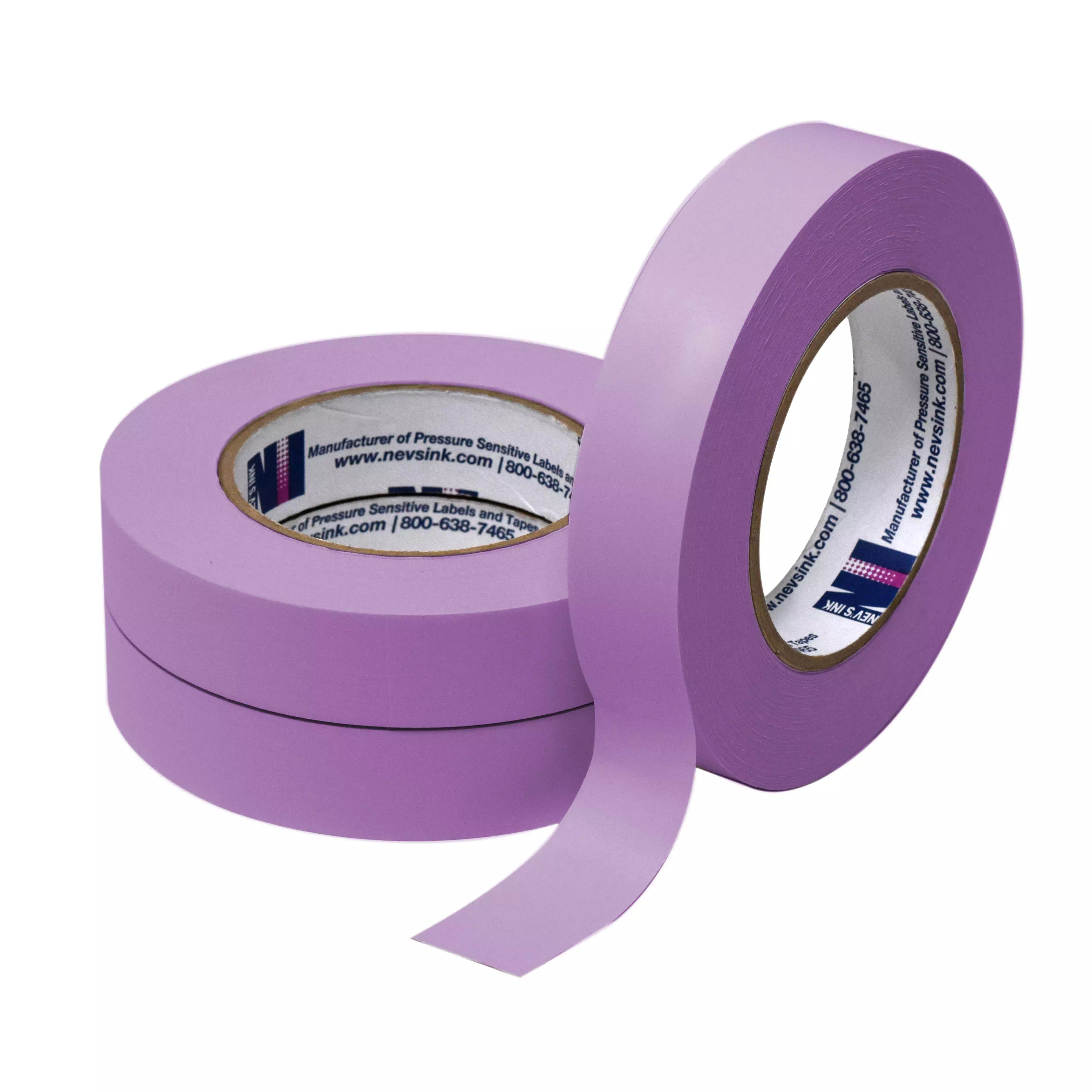 1" wide x 60yd Violet Labeling Tape