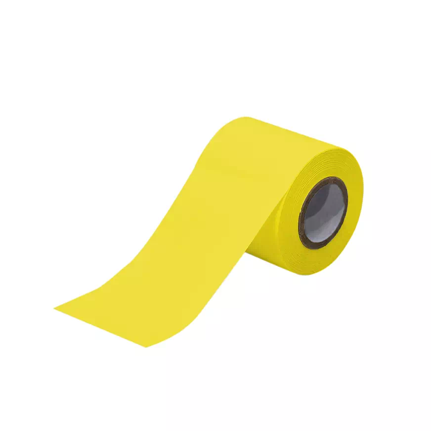 2" wide x 500" Yellow Labeling Tape