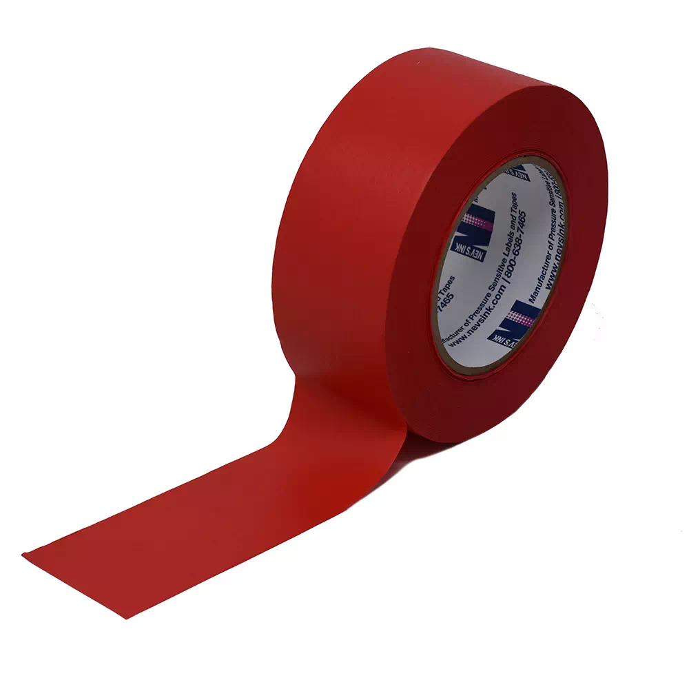 2" Wide x 60yd Red Labeling Tape