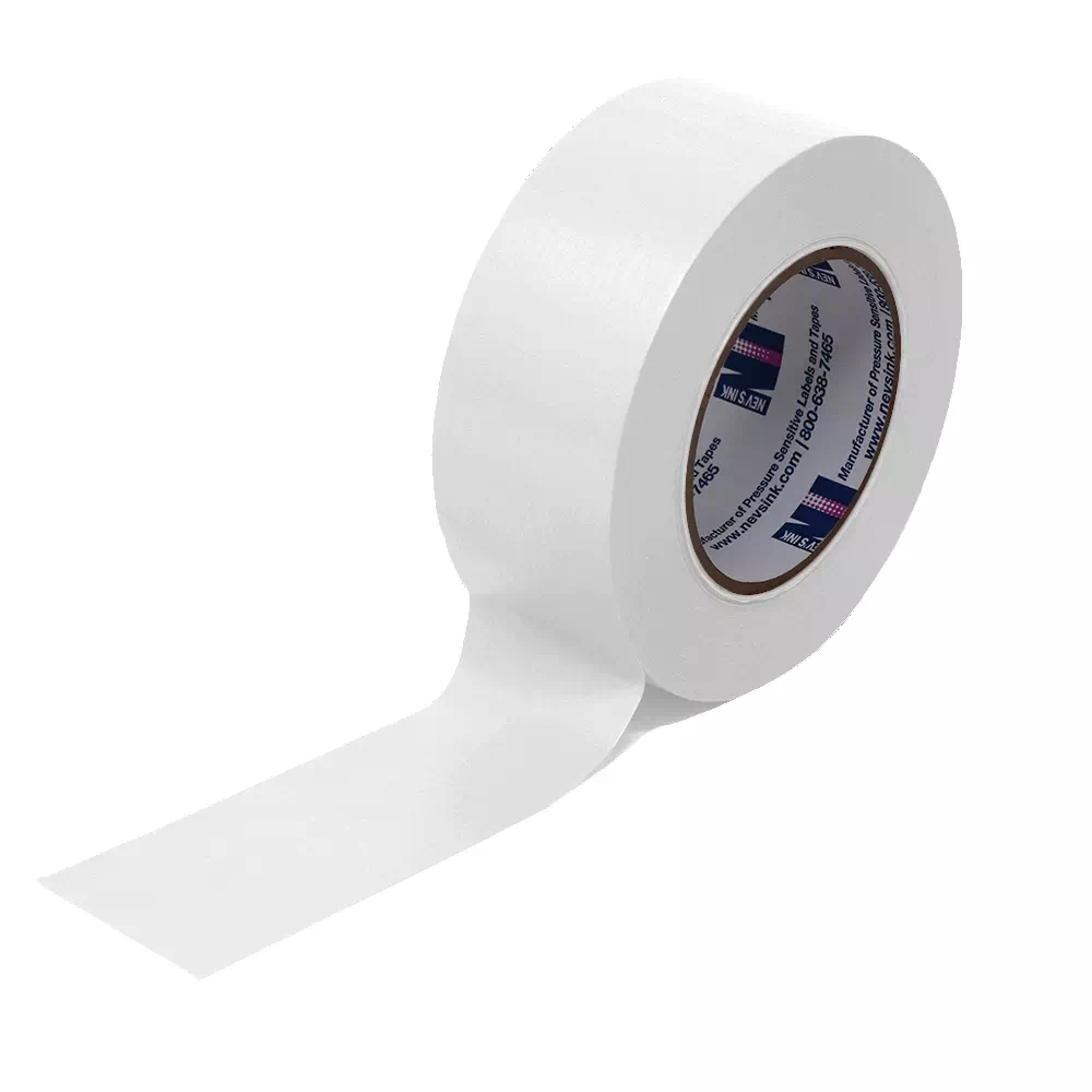 2" wide x 60yd White Labeling Tape