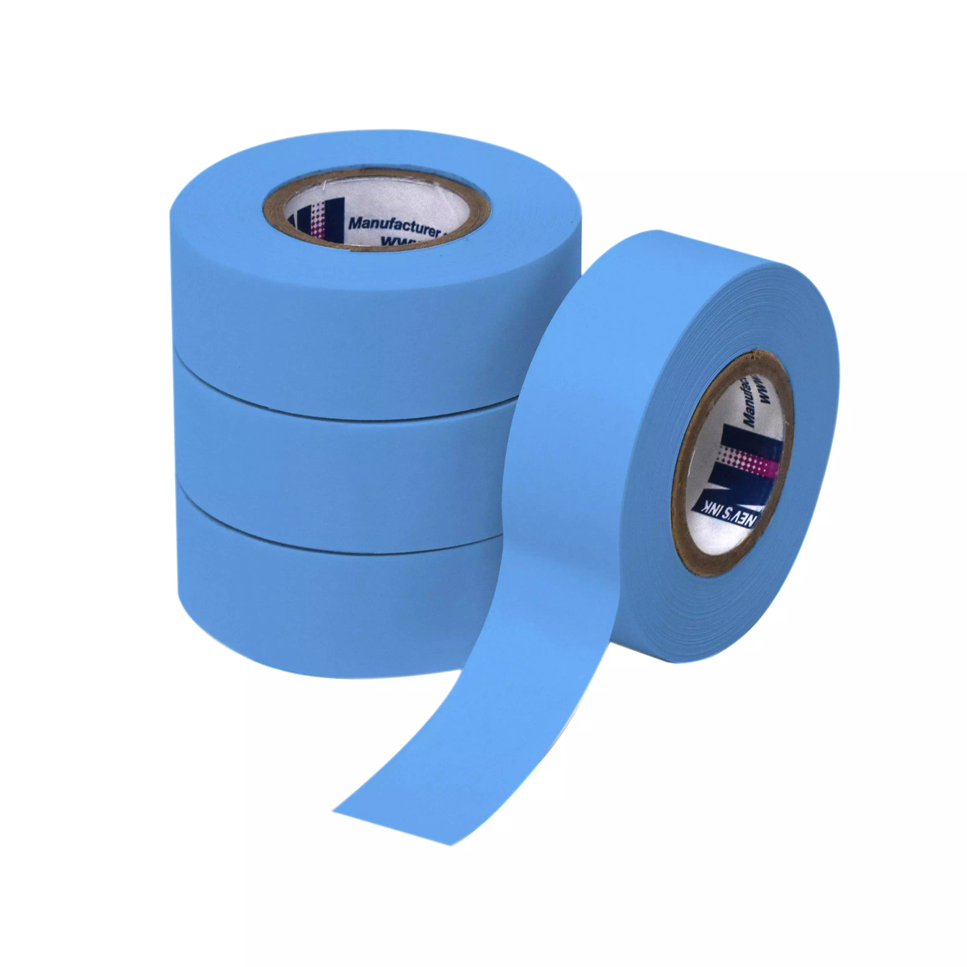 Removable Blue Labeling Tape, 3/4" Wide x 500"