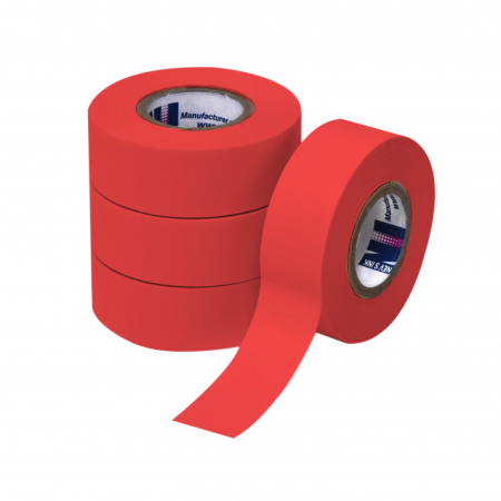 Removable Red Labeling Tape 3/4&#34; Wide x 500&#34;
