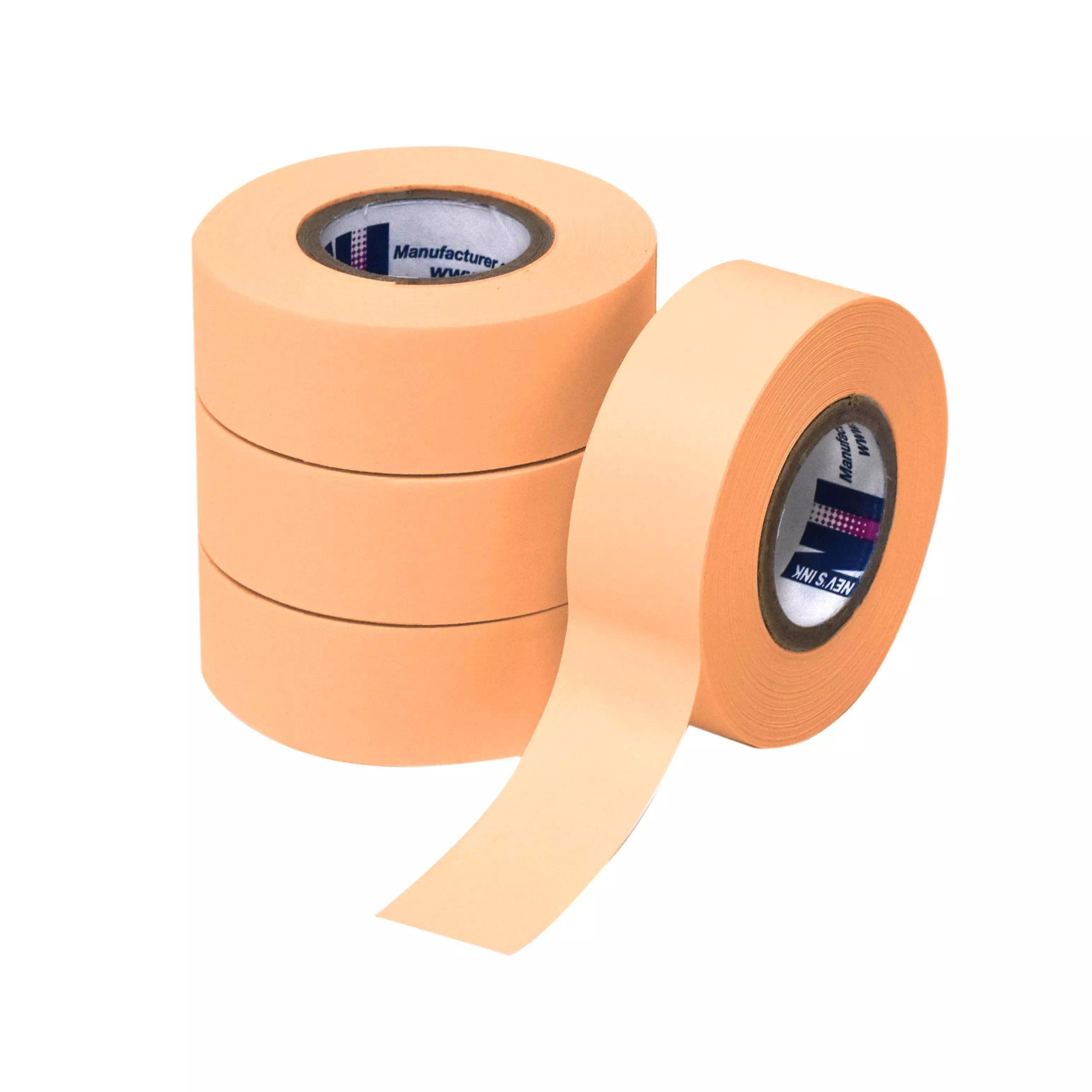 3/4" wide x 500" Salmon Labeling Tape