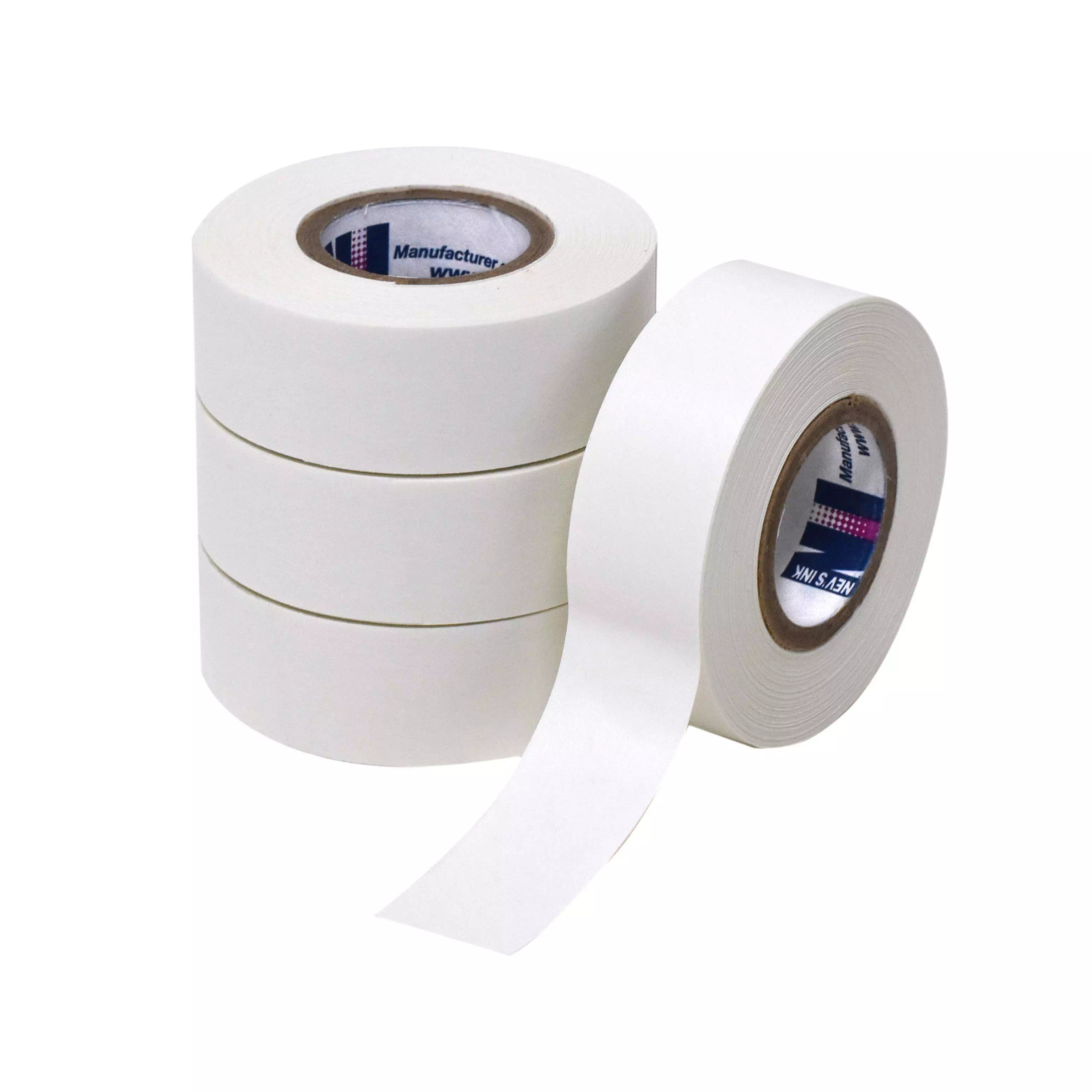 Removable White Labeling Tape 3/4" Wide x 500"