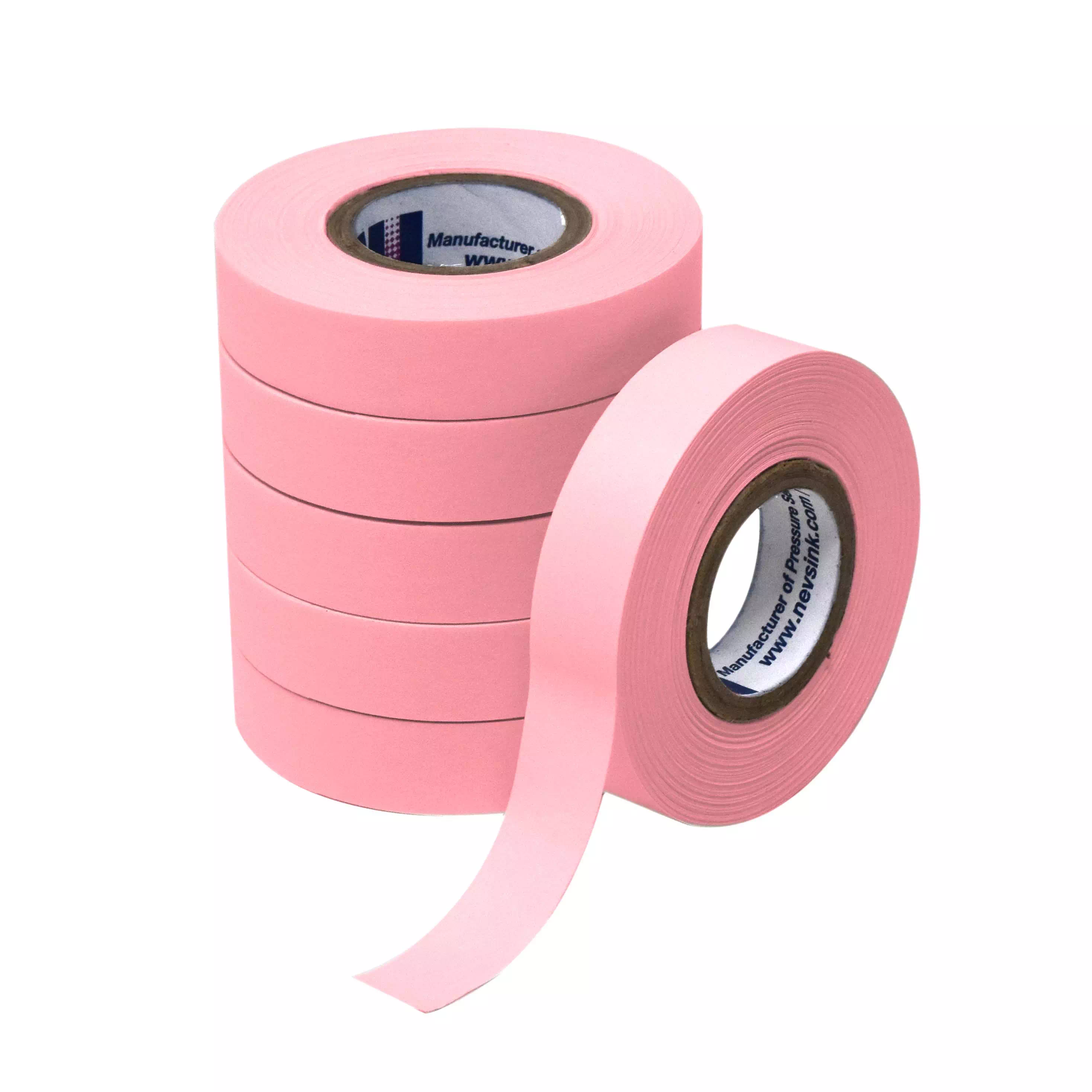 1/2" wide x 500" Pink Labeling Tape