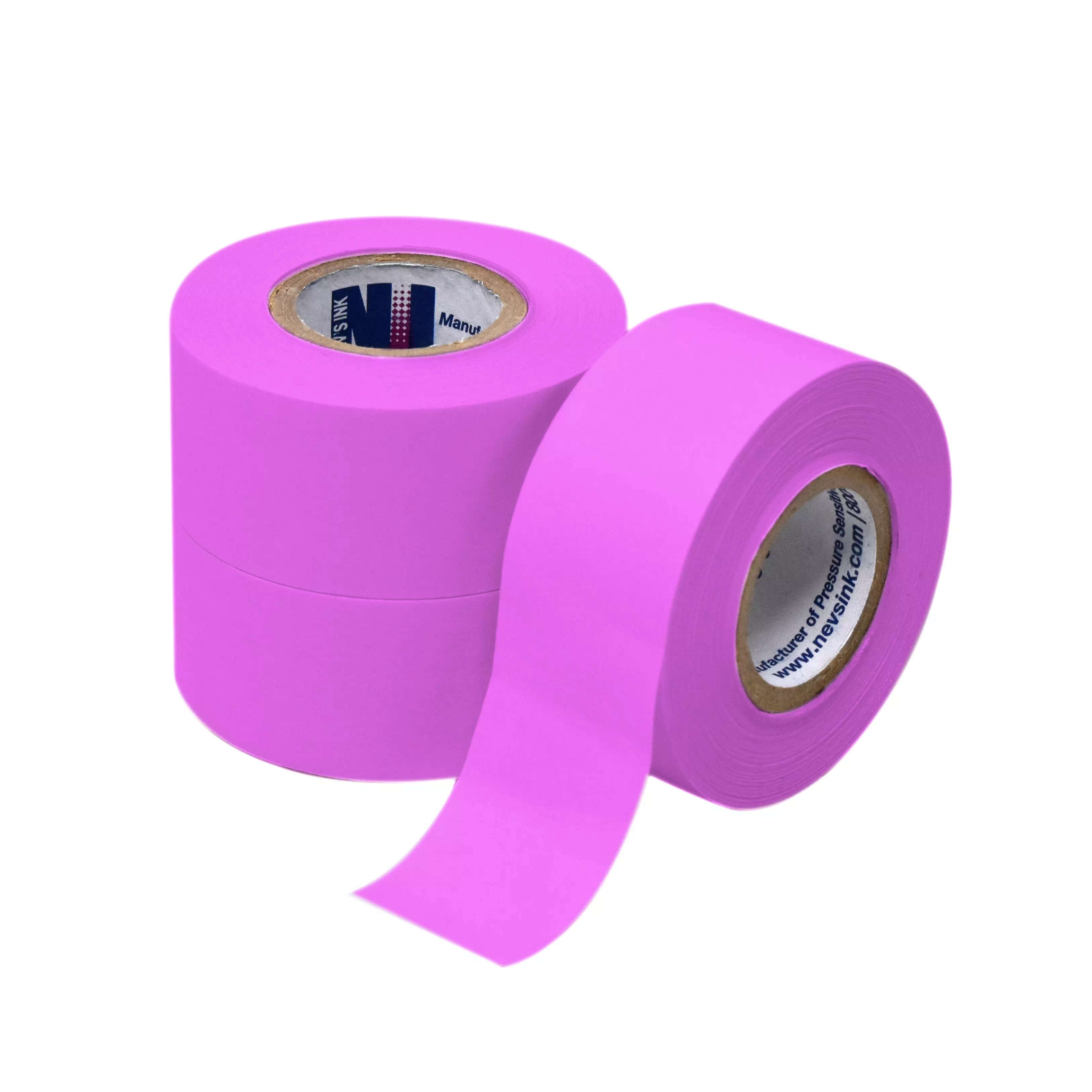 1" wide x 500" Magenta Labeling Tape