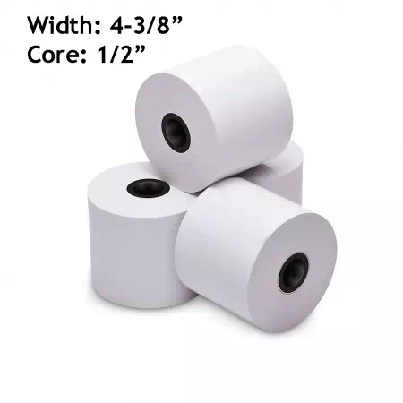 Thermal Paper Rolls (24 rolls) - 4-3/8&#34;