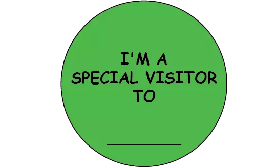 Visitor Pass - Special Visitor