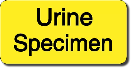 Label, Urine Specimen